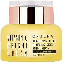Düfte, Parfümerie und Kosmetik Gesichtscreme mit Vitamin C - Orjena Face Cream Vitamin C Bright