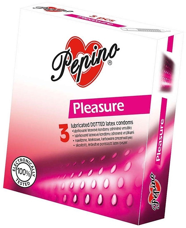 Kondome 3 St. - Pepino Pleasure  — Bild N1