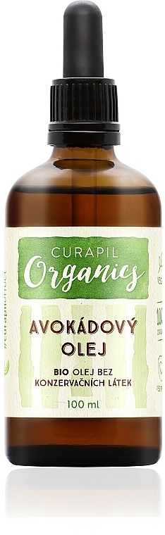 Avocadoöl für Körper und Haare - Curapil Organics Avocado Oil — Bild N1