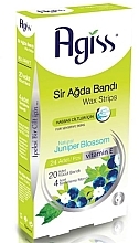 Enthaarungsstreifen für den Körper mit natürlichem Wacholderextrakt und Vitamin E - Agiss Wax Strips for Sensitive Skin — Bild N2