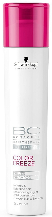 Farbschutz-Shampoo für coloriertes Haar - Schwarzkopf Professional BC Bonacure Color Freeze Silver Shampoo — Bild N1
