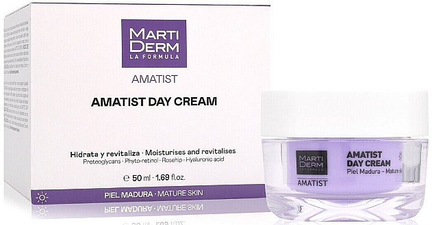 Gesichtscreme für den Tag - MartiDerm Amatist Moisturises And Revitalises Day Cream — Bild N1