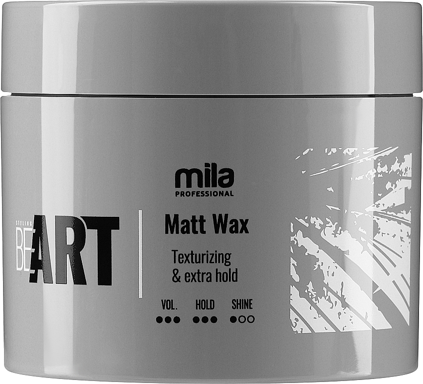 Mattes Haarwachs - Mila Professional BeART Matt Wax — Bild N1