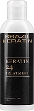 Düfte, Parfümerie und Kosmetik Regenerierende und glättende Haarbehandlung für geschädigtes Haar mit Keratin - Brazil Keratin Beauty 24h
