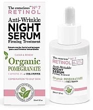 Düfte, Parfümerie und Kosmetik Gesichtsserum für die Nacht - Biovene Night serum 0.5% retinol Anti-Wrinkle