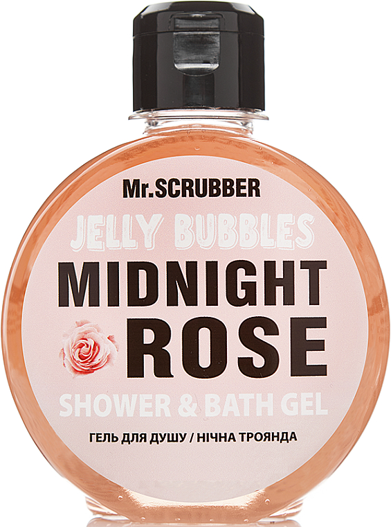 Duschgel Midnight Rose - Mr.Scrubber Jelly Bubbles Midnight Rose Shower & Bath Gel — Bild N1