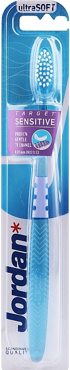 Zahnbürste ultra weich Target Sensitive hellblau - Jordan Target Sensitive Ultrasoft — Bild N3