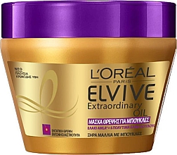 Düfte, Parfümerie und Kosmetik Maske für lockiges Haar - L'Oreal Paris Elvive Extraordinary Oil Curl Nutrition Mask