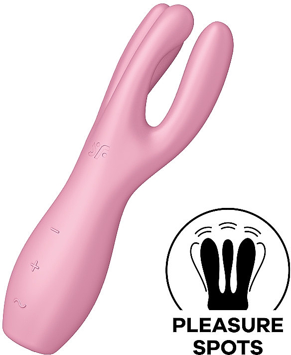 Dreifach-Vibrator rosa - Satisfyer Threesome 3 — Bild N4