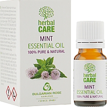 Ätherisches Pfefferminzöl - Bulgarian Rose Herbal Care Mint Essential Oil — Bild N2