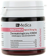 Dermatologische Gesichtscreme gegen Rötungen - Bielenda Dr Medica Capillaries Dermatological Redness Reducing Cream — Bild N1