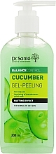 Sanftes Peeling-Gel für Gesicht mit Gurken- und Kamelienextrakt - Dr. Sante Cucumber Balance Control — Bild N1