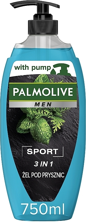 3in1 Duschgel für Körper, Gesicht und Haar - Palmolive Sport Naturals Mint And Cedar Oils — Bild N8