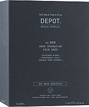Feuchtigkeitsspendende und regenerierende Gesichts- und Halsmaske - Depot No 808 Deep Hydration Face Mask — Bild N1