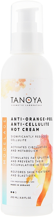 Anti-Cellulite-Creme - Tanoya Modelazh