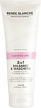 Düfte, Parfümerie und Kosmetik 2in1 Balsam-Maske für feines Haar mit Haferwasser - Renee Blanche