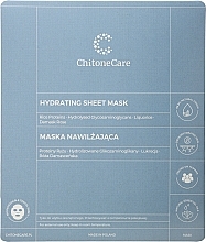 Feuchtigkeitsspendende Tuchmaske für das Gesicht mit Damaszener-Rose - Chitone Care Hydrating Sheet Mask — Bild N1