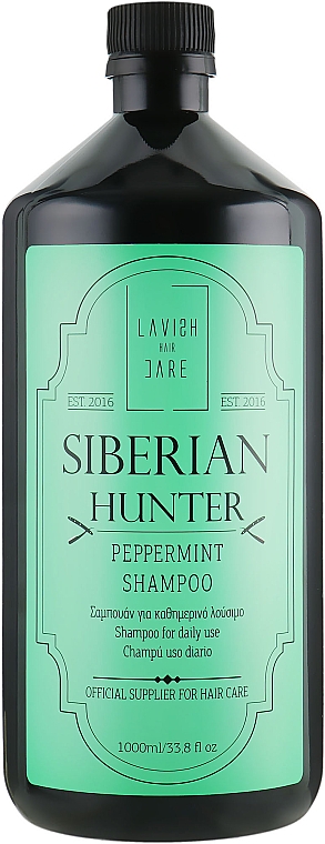 Shampoo für täglichen Gebrauch mit Pfefferminze - Lavish Care Siberian Hunter Peppermint Shampoo — Bild N3