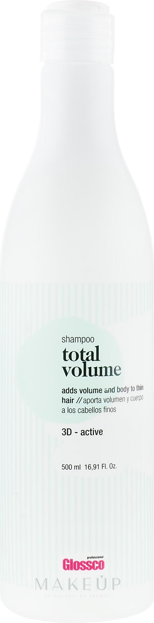 Volumen-Shampoo - Glossco Treatment Total Volume Shampoo — Bild 500 ml