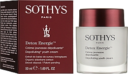 Verjüngende, energiespendende Detox-Gesichtscreme - Sothys Detox Energie Depolluting Youth Cream — Bild N2