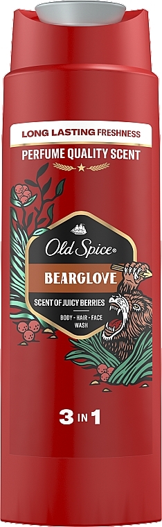 2in1 Shampoo & Duschgel - Old Spice Bearglove Shower Gel + Shampoo