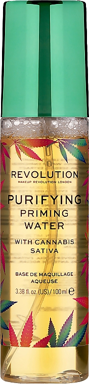 Klärender Gesichtsprimer mit Cannabis-Extrakt - Makeup Revolution Purifying Priming Water With CBD — Bild N1