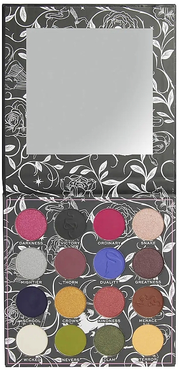 Lidschattenpalette - Makeup Revolution The School For Good And Evil Nevers Shadow Palette — Bild N2