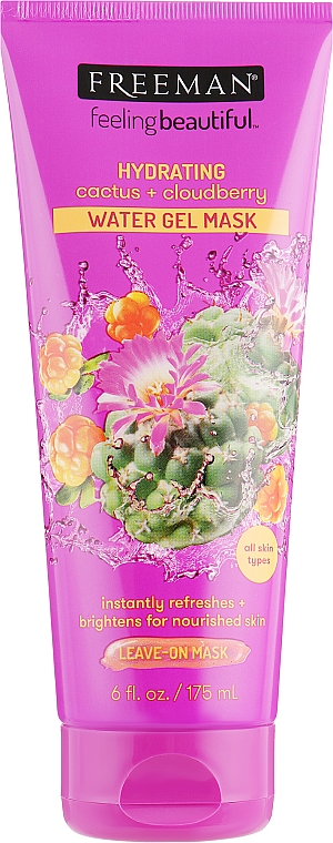 Wassergel-Gesichtsmaske mit Kaktus und Moltebeere - Freeman Feeling Beautiful Hydrating Water Gel Mask — Bild N1