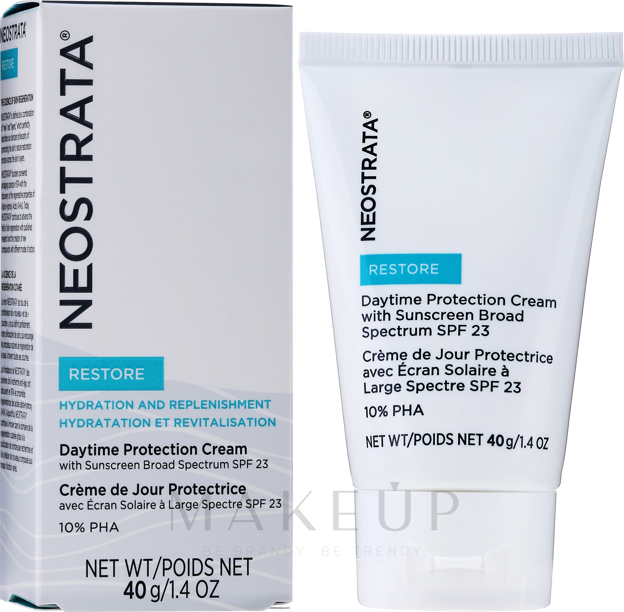 Schützende Tagescreme gegen Hautalterung SPF 23 - NeoStrata Restore Daytime Protection Cream SPF 23 — Bild 40 g