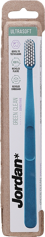 Zahnbürste ultra weich Green Clean blau - Jordan Green Clean Ultrasoft — Bild N1