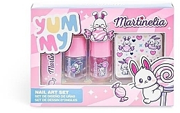 Düfte, Parfümerie und Kosmetik Nagelset - Martinelia Yummy Nail Art Set (Nagellack 2x3ml + Nagelfeile 1 St. + Nagelaufkleber)