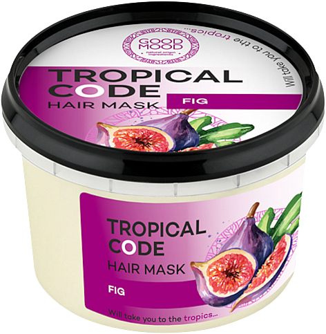 Haarmaske mit Feige - Good Mood Tropical Code Hair Mask Fig — Bild N1