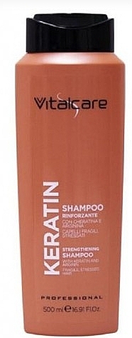 Haarshampoo mit Keratin und Arginin - Vitalcare Professional Keratin Shampoo — Bild N1