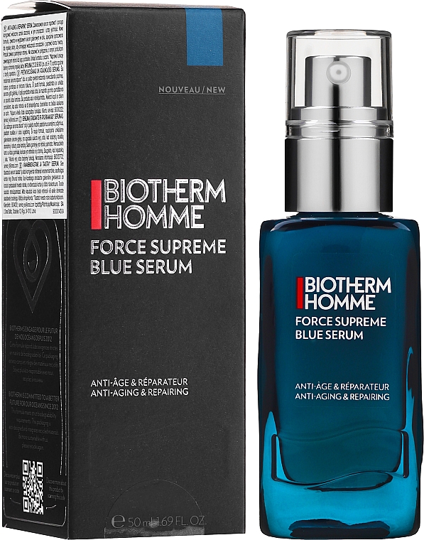 Anti-Aging-Serum für Männer - Biotherm Homme Force Supreme Blue Serum — Bild N2