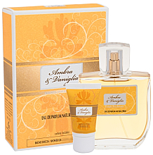 Düfte, Parfümerie und Kosmetik Sireta Collection Ambra & Vaniglia - Duftset (Eau de Parfum 100ml + Duschgel 20ml)