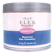 Acrylpuder transparentrosa - IBD Flex Powder Translucent Pink — Bild N4