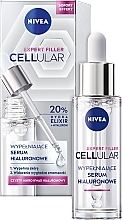 Düfte, Parfümerie und Kosmetik Serum-Booster mit Hyaluronsäure für das Gesicht - Nivea Expert Filler Cellular Hyaluronic Acid Booster Face Serum