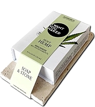 Set Soap Stone  - I Want You Naked Set Holy Hemp (Seife 100g + Seifenschale)  — Bild N1