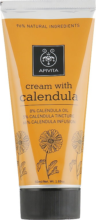 Körpercreme mit Ringelblume - Apivita Healthcare Cream with Calendula — Foto N2