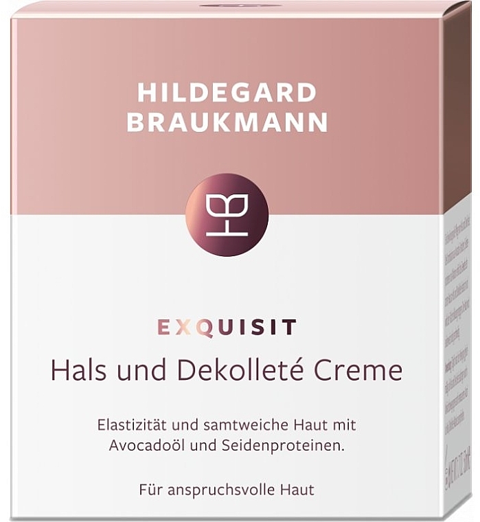 Creme für Hals und Dekolleté - Hildegard Braukmann Exquisit Neck And Decollete Cream — Bild N1