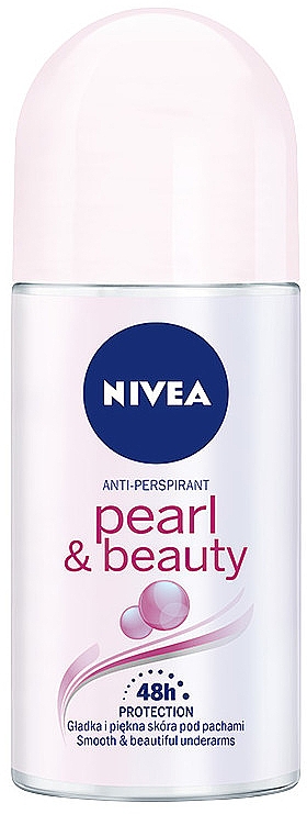 Deo Roll-on Antitranspirant - NIVEA Pearl & Beauty Deodorant Roll-on — Bild N1