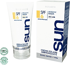 Düfte, Parfümerie und Kosmetik Selbstbräuner für den Körper - Bioearth Sun Crema Solare SPF 6