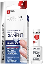 Düfte, Parfümerie und Kosmetik Stärkungsmittel für die Nägel mit Diamanten - Eveline Cosmetics Nail Therapy Professional 
