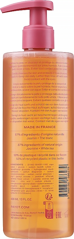 Reinigendes Körperöl mit Jasmin- und weißer Tee-Extrakt - Payot Rituel Corps Relaxing Shower Oil — Bild N2