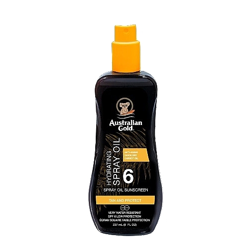 Sonnenschutzöl mit schimmernden Partikeln - Australian Gold Hydration Spray Oil Sunscreen SPF 6 — Bild N1