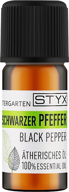 Ätherisches Öl aus schwarzem Pfeffer - Styx Naturcosmetic Essential Oil  — Bild N1