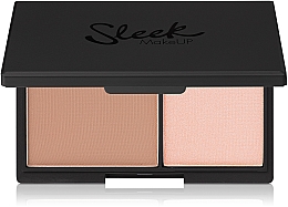 Düfte, Parfümerie und Kosmetik Mattierender Gesichtspuder und Highlighter - Sleek MakeUP Face Contour Kit