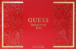 Guess Seductive Red - Duftset (Eau de Toilette /75 ml + Eau de Toilette Mini /15 ml + Körperlotion /100 ml)  — Bild N4