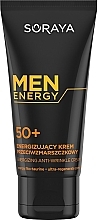 Düfte, Parfümerie und Kosmetik Pflegende und regenerierende Anti-Falten Gesichtscreme für Männer 50+ - Soraya Men Energy