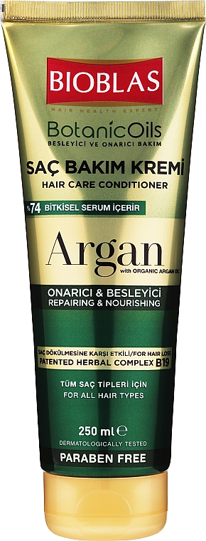 Haarspülung mit Arganöl - Bioblas Botanic Oils — Bild N1